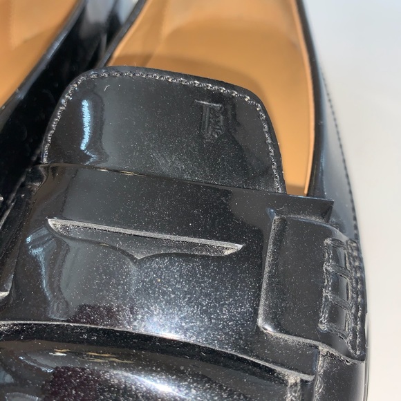 Tod’s Black Patent Leather Loafers 8.5 - Picture 3 of 8